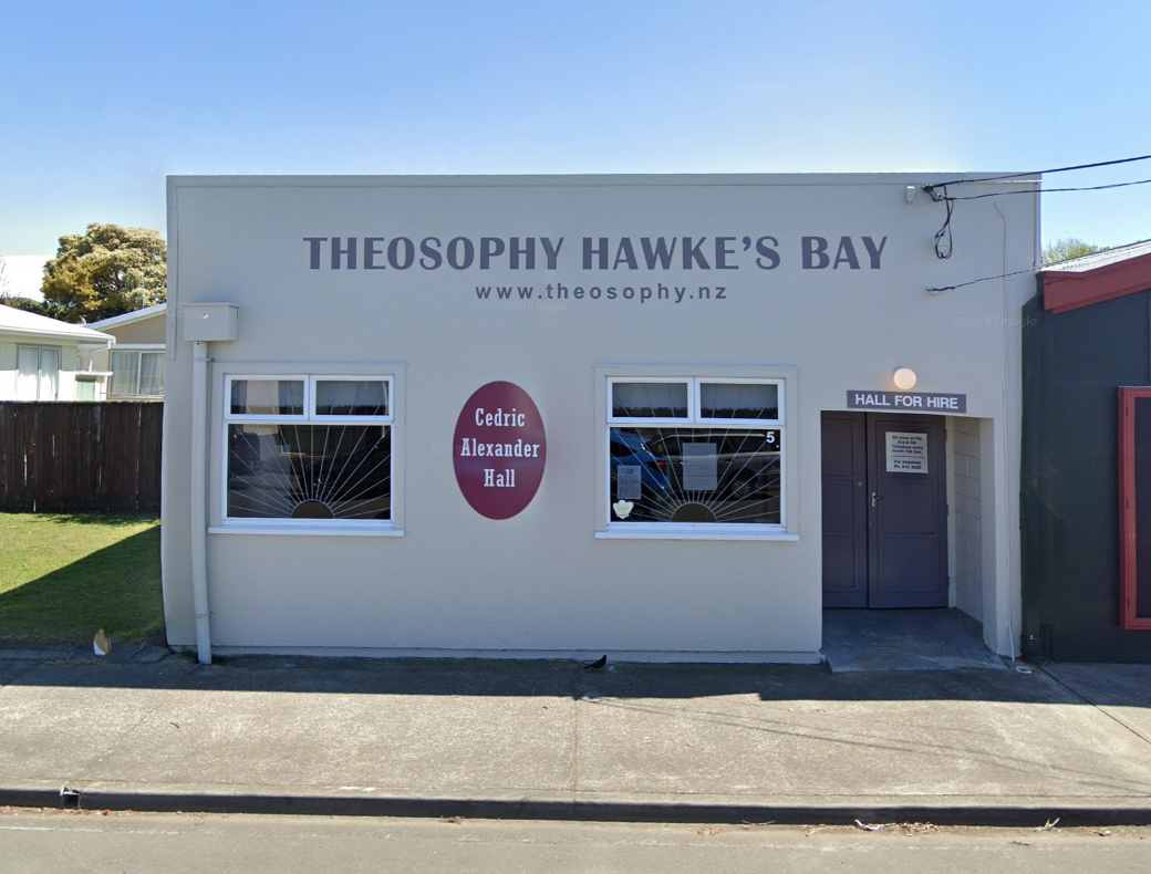 Theosophy Hawke's Bay Building